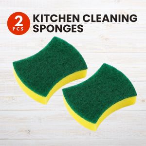 Hodeso 10PCS Sponge for Dishwashing Kitchen Cleaning Dish Sponge with Scouring Pad Scrubber