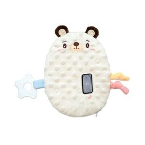 Gentle Vibration Infant Sleep Soother For Sleep Support Ergonomic Shape Machine Washable Breathable Fabric