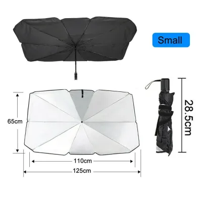 Universal Fit Car Sunshade Umbrella – Foldable Windshield Cover for UV & Heat Protection