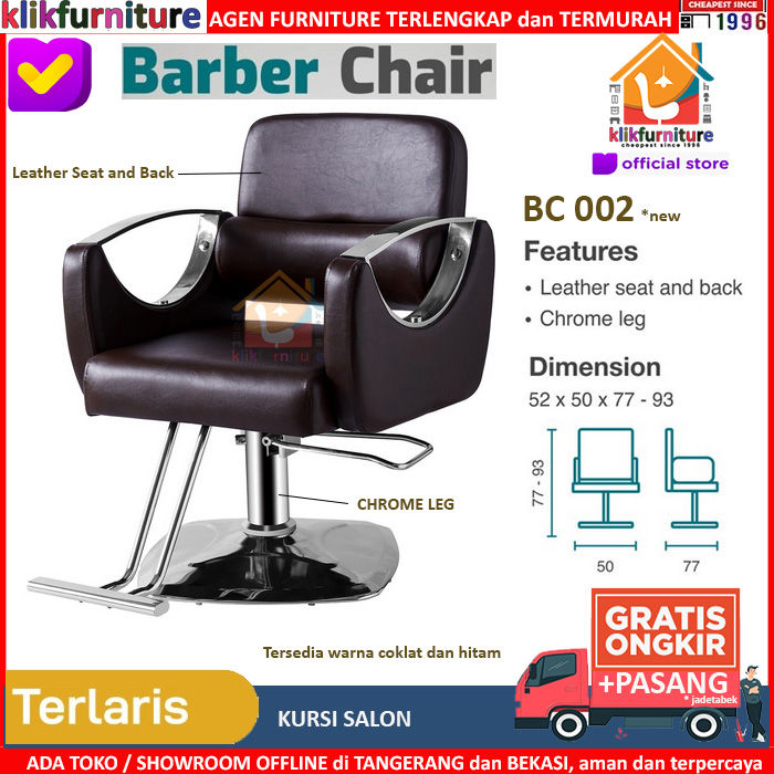 Kursi Barber Kursi Salon Barber Chair Barbershop Chair Hidrolik