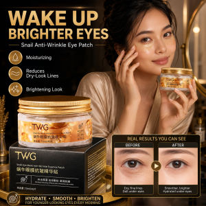 Snail Anti-Wrinkle Essence Eye Mask Anti-Wrinkle Moisturizing Essence Improves Dark Circles Reduces Fine Lines Eye Bags