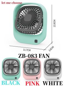 super strong ZB-083 Pocket fan Rechargeable Portable usb smart mini fan handy fan fastcharging fan
