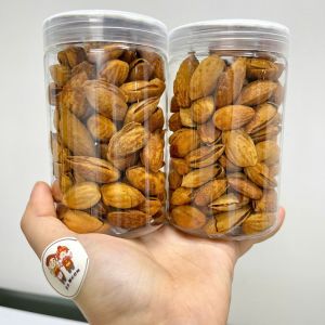 Hạt hạnh nhân rang bơ - hạt to vỏ đã bào mỏng rang mới rất thơm