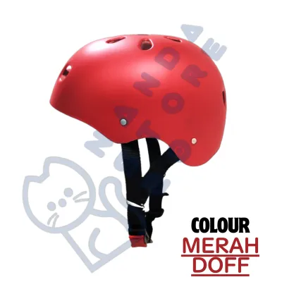 Helm Sepeda Dewasa dan remaja Murah Banyak Varian Warna Climbing Rafting Skate Polos Sepeda Listrik