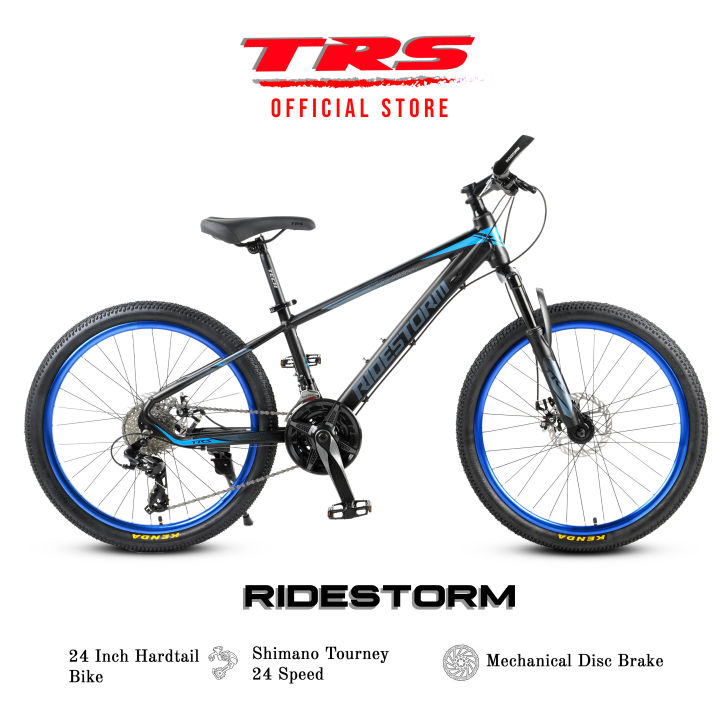 TRS Ridestorm Aluminum Mountain Bike Shimano 3x8 Speed (24\