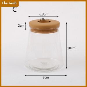 [The Gesh] Transparent Flower Pot Hydroponic Automatic Water Absorption Plastic Flower Pot