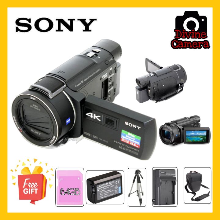 Sony AXP55 4K Handycam Camcroder with Built-in projector Lazada
