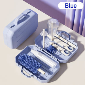 Foldable Bottle Drying Rack With Bottle Brush Set Travel Bottle Dryer Holder Space Saving Drying Rack For Bottles