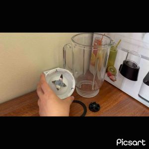 Ly cối thuỷ tinh sinh tố dao sinh tố máy xay Panasonic MJ-M176P MJ-M171P MJ-DJ31 Phụ kiện chính hãng