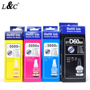 【PH Ready Stock】L&C For Brother BTD60Bk BT5000 BT6000 Genuine Ink Bottle BT6000bk BTD60 For Brother Printers DCP-T300 DCP-T500W DCP-T700W MFC-T800W for brother ink bt d60bk