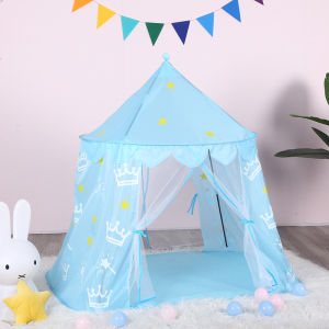 GUK Tenda Anak Model Rumah 2 Pintu Warna Warni Tenda Castle Tenda Princess Anak Rumah COD