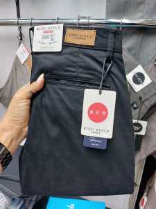 RIYU-Celana panjang cino pria PREMIUM bahan cotton twill strecth model SLIM FIT bagus murah