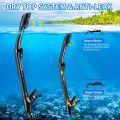 Snorkeling Gear for Adults, Snorkel Mask Snorkel Set, Dry Top Snorkeling Gear for Adults, 180 ° Panoramic Wide View Anti-Fog Tempered Glass Scuba Diving Mask for Snorkeling Swimming Travel. 