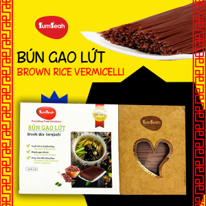 Bún Gạo Lứt 400gr - Thương Hiệu YumYeah