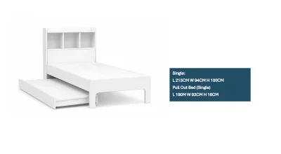 🇸🇬SG Seller🇸🇬 Nest Trundle Bed | Space Saving Pull-Out Bed Frame | Single / Super Single | Singapore