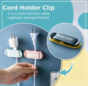✅100% Original UME Multipurpose Cord Cable Tidy Holder Drop Clips Organizer Line Fixer Data Power Supply Holder