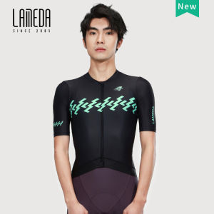 LAMEDA เสื้อเจอร์ซีย์นักปั่นใหม่ฤดูใบไม้ผลิแขนสั้นผู้ชายเสื้อแขนยาวมือหนึ่งเหงื่อออกสไตล์บางเข้ารูปพอดีแห้งเร็วจักรยาน Hexuan