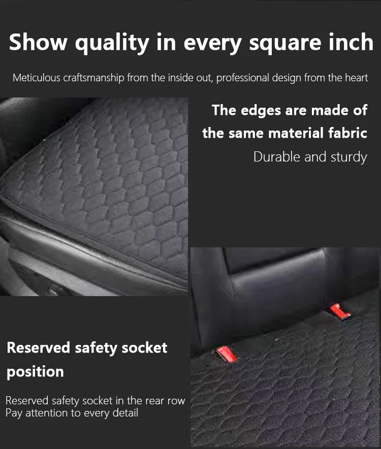 High quality 5 seat Universal Car Seat Cushion Car Cooling Pad Car Seat Protection breathable non slip Lazada PH