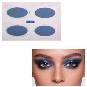 ERYRG Fake Tattoo Eye Shadow Tattoo Stickers Eye Shadow Paste Feel Wedding Tool Change Color Tattoo Decals European and American High Gloss Temporary Tattoo Party