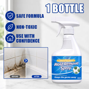 Mold Remover Spray 520ml | Anti Mold Stain Remover Mold & Mildew | Cleaner for Bathroom Wall Tile & Grout
