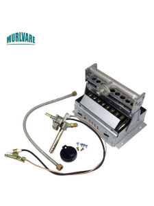 12mm Male Thread Interface NG LPG 9-Row Burner With Cover Ignition Accessories Set For Stove Noodle Cooker Steam