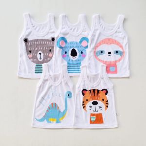 HappyOliver KAOS SINGLET MOTIF ANAK kaos dalam oblong anak laki2 dan perempuan newborn-3thn