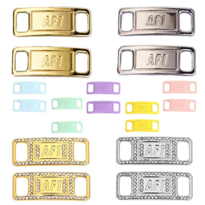 Hawthorne1 New Combination AF1 Diamond Shoe Charms Sneaker Laces Buckle ...