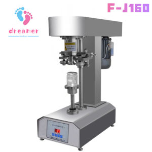 เครื่องปิดฝากระป๋อง อัตโนมัติ F-J160 เครื่องซีลกระป๋องอัตโนมัติมัลติฟังก์ชั่นเชิงพาณิชย์ สองระบบ อัตโนมัติและเท้าเหยียบ