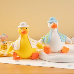 Duck Shape Slow Rising Squeeze Toy Rebound Ball Cartoon Stress Relief Toy Vent Toys Anti-stress Slow Rebound Toy Birthday Gift