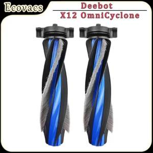 Replacement Main Brush Compatible With Ecovacs X12 OmniCyclone Robot VacuumRoller Brush Parts