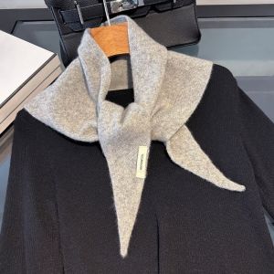 COVIEEZB Triangular Wool Headscarf Bohemian Solid Color Triangle Shawl Elegant Korean Hijab Women