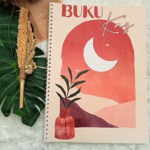 BUKU KAS UK A4 JILID SPIRAL 100HAL NON-CUSTOM