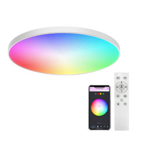 MeeGoo 24W Tuya Wifi Smart Ceiling Light RGB LED Ceiling Light For Room At Night With Alexa Google Home