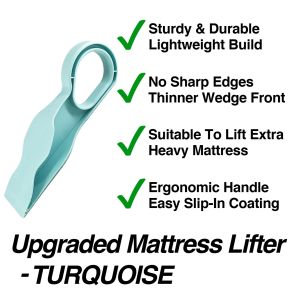 (EXTRA STRONG PVC) WJS Mattress Lifter Mattress Raiser Ergonomic Mattress Wedge Elevator Elevator Bed Making & Mattress Lifter Bed Moving Tool Laying Bed Sheet Easy Pengangkat Tilam Pengemas Katil 床垫整理抬高器 [FREE RM 50 VOUCHER]