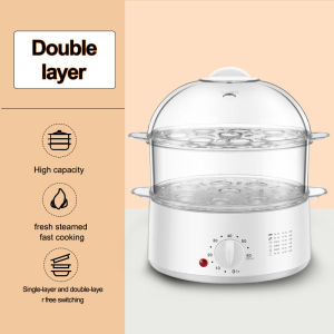 Electric steamer stew steaming one breakfast machine  3 Layers  steamer home three multifunctional multi-layer steamer Pengukus Elektrik