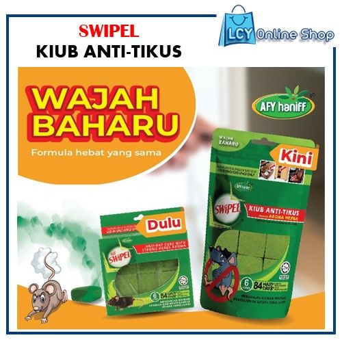 Afy Haniff SWiPEL® Rat & Mouse Repellent Serai Wangi Cube [130gm] Kiub ...