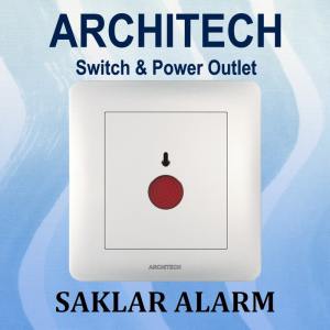 ARCHITECH INFINITY A63-K31 WHITE Sakelar - Saklar Alarm 3A