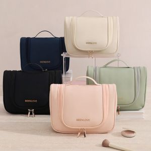 EHTYR Large Capacity Cosmetic Storage Bags Multi-Functional Waterproof Toiletries Storage Pouch Fashion Portable Wash Handbag Women