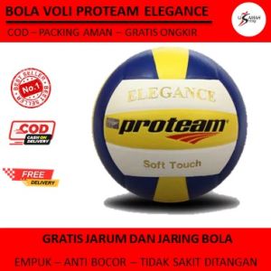 Bola Voli Volly Volley Proteam Elegance Soft Touch Size 5 Free Pentil - Bola Voli Murah - Bola Voli ORl - Bola Volley