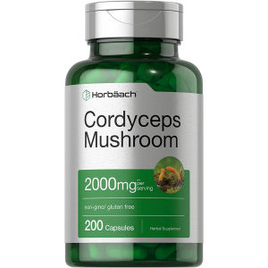 Đông trùng hạ thảo Horbaach Cordyceps CS-4 Strain 2000mg 200 viên - Mẫu Mới