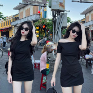 Aó thun trễ vai kiểu dáng vạt chéo dành cho bạn Nữ LCXA286
