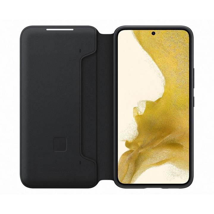Official Samsung Smart LED View Cover Black Case - For Samsung Galaxy S22 Plus