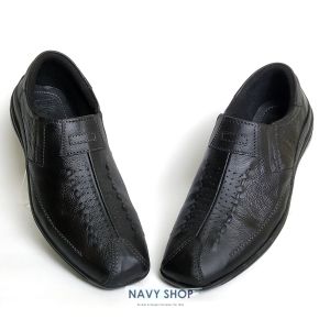 TERMURAH SEPATU CASUAL PRIA SLIP ON KULIT SIMPLE MODEL HANDMADE 005