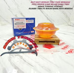 KARET SUPOT SOK DEPAN SUZUKI FUTURA SILIKON KUNING KARET MOBIL