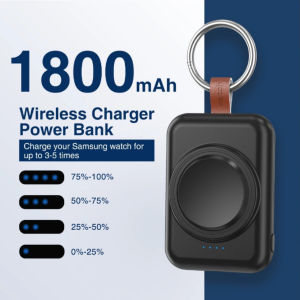 SG Mini Magnetic Samsung Watch Power bank 3W fast charging 1800mAh Samsung Watch PortableWireless Charger