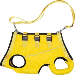 HOMEVOYAG Legs Support Dog Back Brace Adjustable Various Sizes Puppy Sling Carrier Convenient Breathable Dog Lift Harness Old