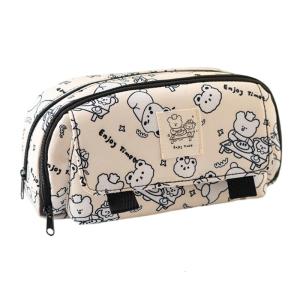 Large Capacity Pencil Case Lovely Capybara Pen Bag School Supplies for Organizing Pen Markers And Accessories
