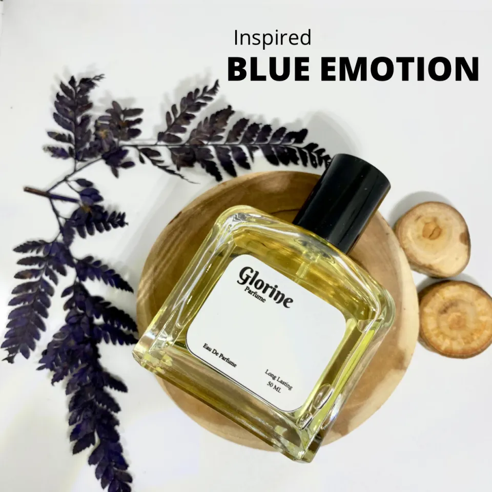 Parfume Pria Wanita Aroma Blue Emotion Aigner Blue Lavender