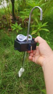 [đã HÀN sẵn như hình] Combo rót ruou bơm chìm công tắt hành trình