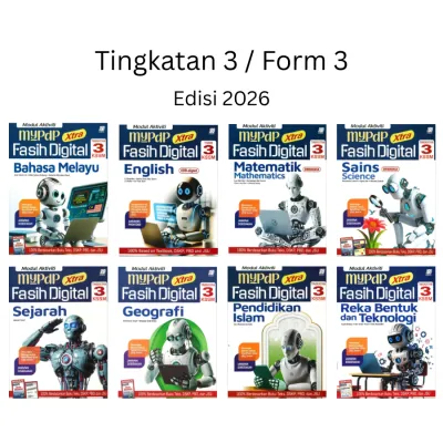 [Sasbadi] Modul Aktiviti MyPdP Xtra Fasih Digital Tingkatan 1-3 KSSM (2026)